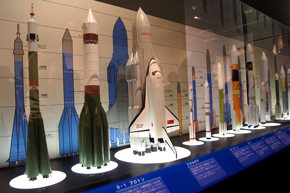 ロケットの模型