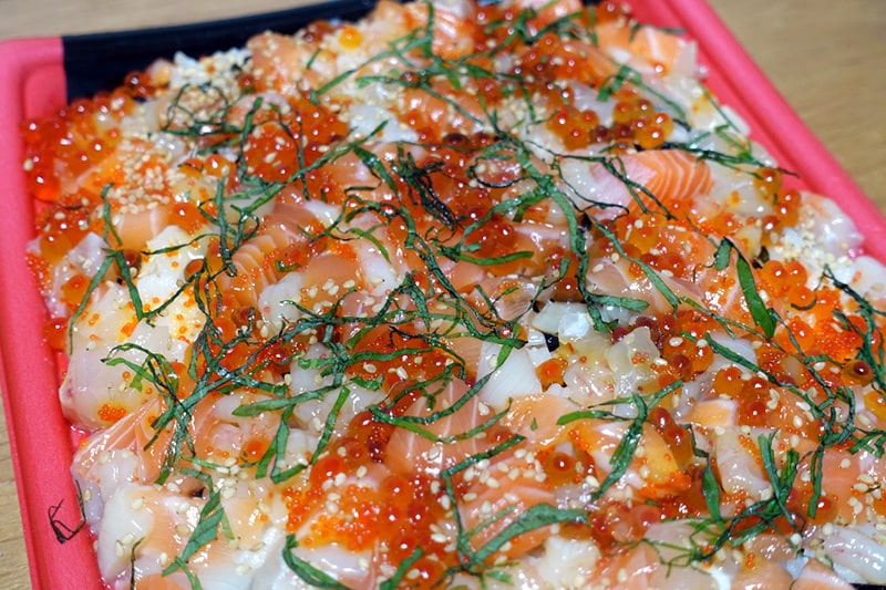 6種の海鮮ちらし寿司