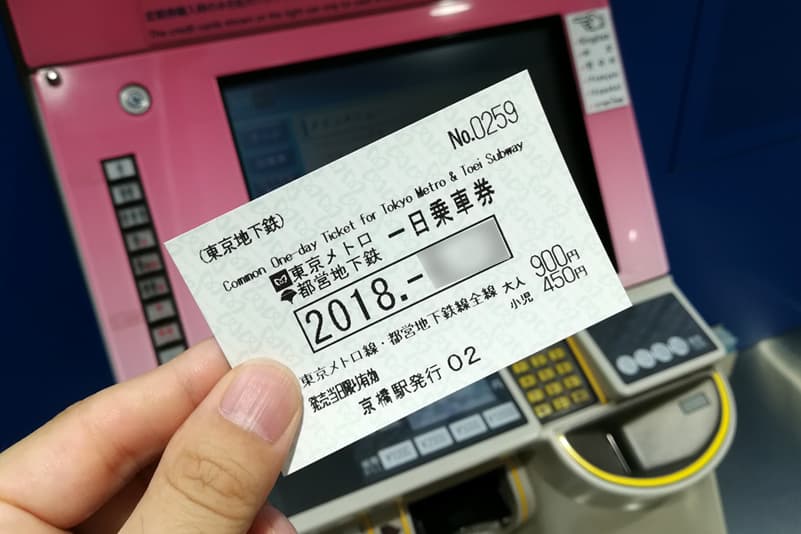 東京メトロ・都営地下鉄共通一日乗車券