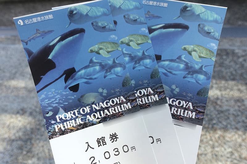 名古屋港水族館のチケット