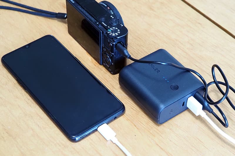 Anker PowerCore Fusion 5000のモバイルバッテリー