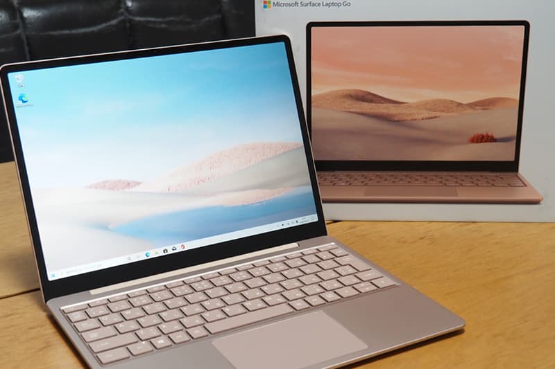 Microsoft Surface laptop go サンドストーン-