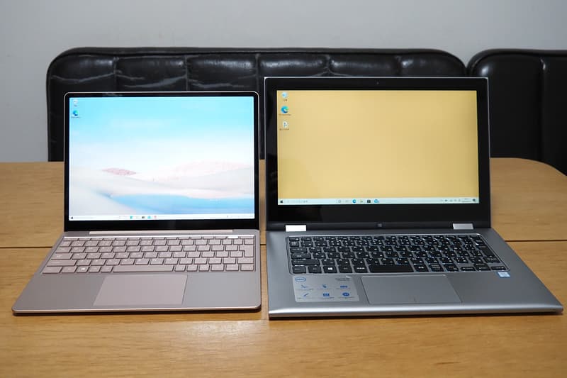 Surface Laptop Goと13.3インチのノートパソコン