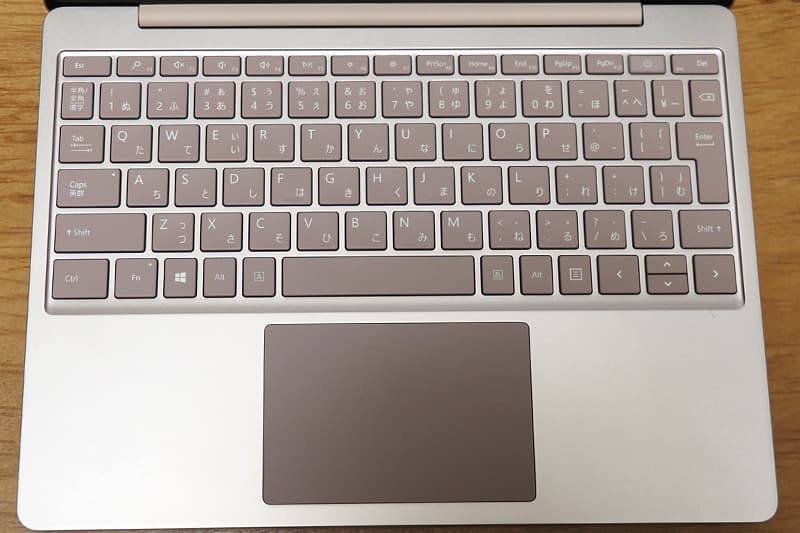 Surface Laptop Goのキーボード