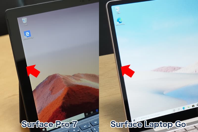 Surface Pro 7とSurface Laptop Go