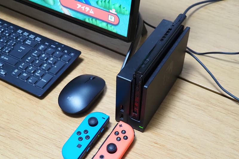 Nintendo Switchと接続