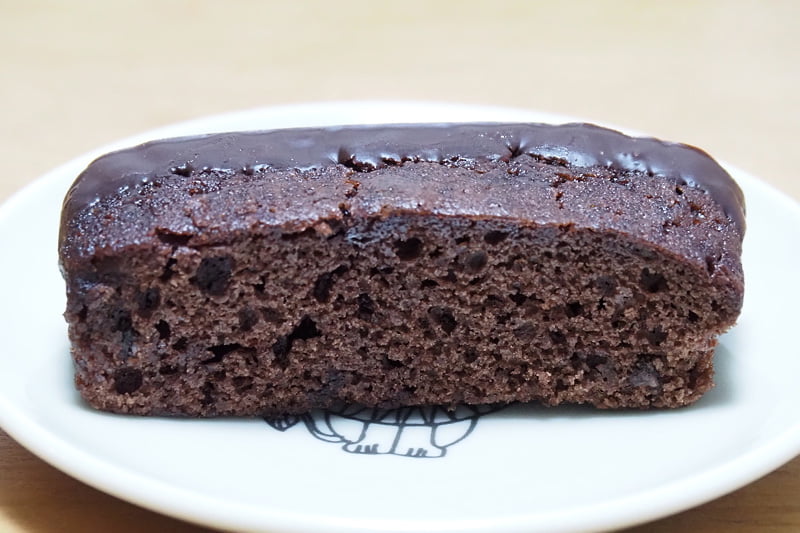 ダブルチョコケーキのチョコレート