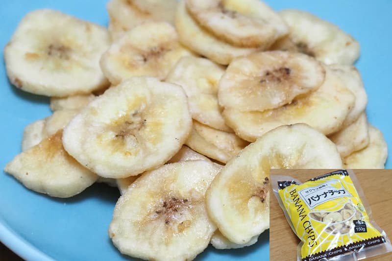 バナナチップス