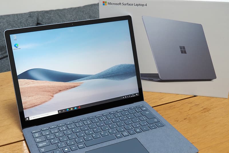 Surface Laptop 4（Intel）評価レビュー｜13.5インチのノートパソコン 