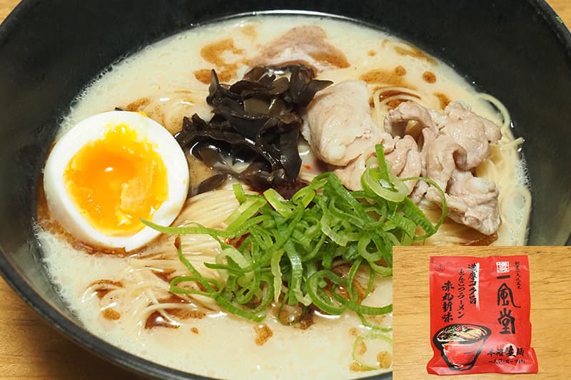 一風堂の赤丸インスタントラーメン