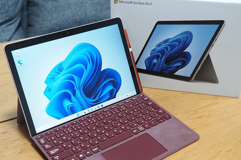 Surface Go 3実機レビュー｜10.5インチ タッチスクリーンパソコン 