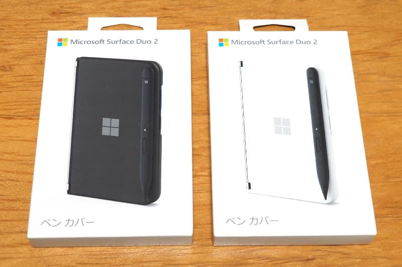 Surface Duo 2 ペン カバー オブシディアン グレイシア
