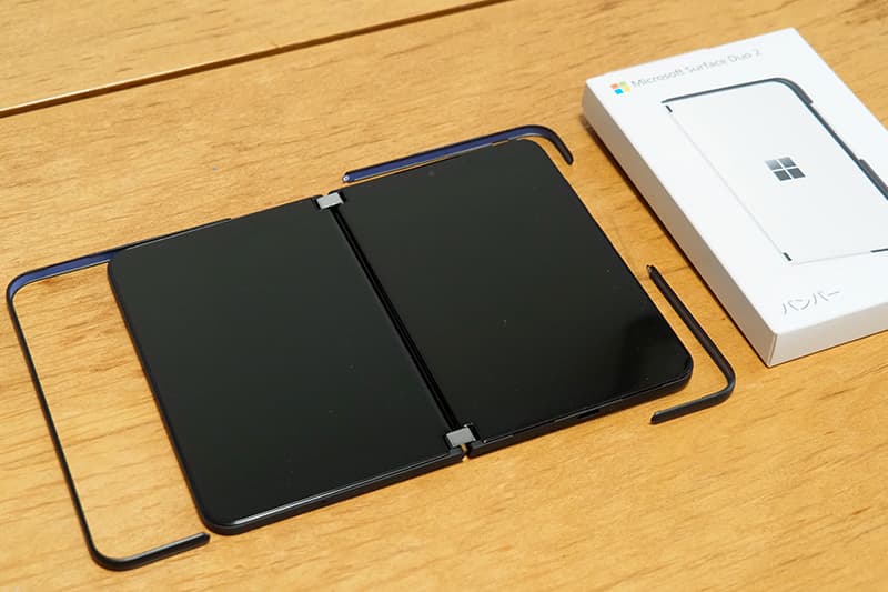 純正】Surface Duo 2 バンパー レビュー｜ソフトタッチなバンパーで 