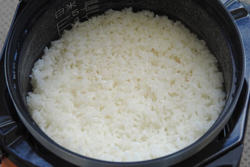 HAN-goで炊いた白米