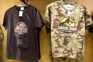 古着 90年代 AMERICAN FLAG JURASSIC PARK ジュラシックパーク 両面