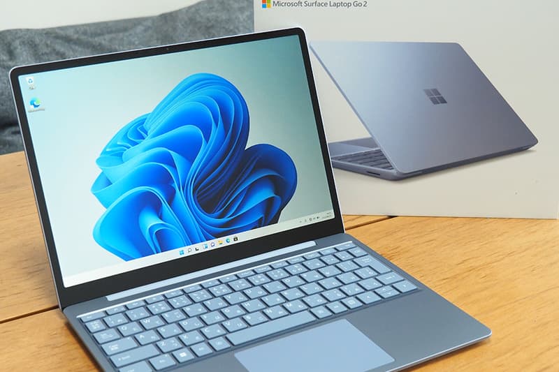 Surface Laptop Go 2実機レビュー｜コンパクトな12.4インチのノート