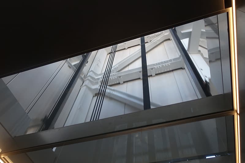 天望回廊のエレベーター