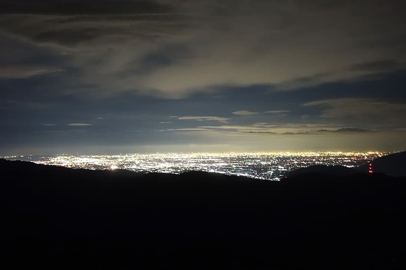 伊吹山からの夜景