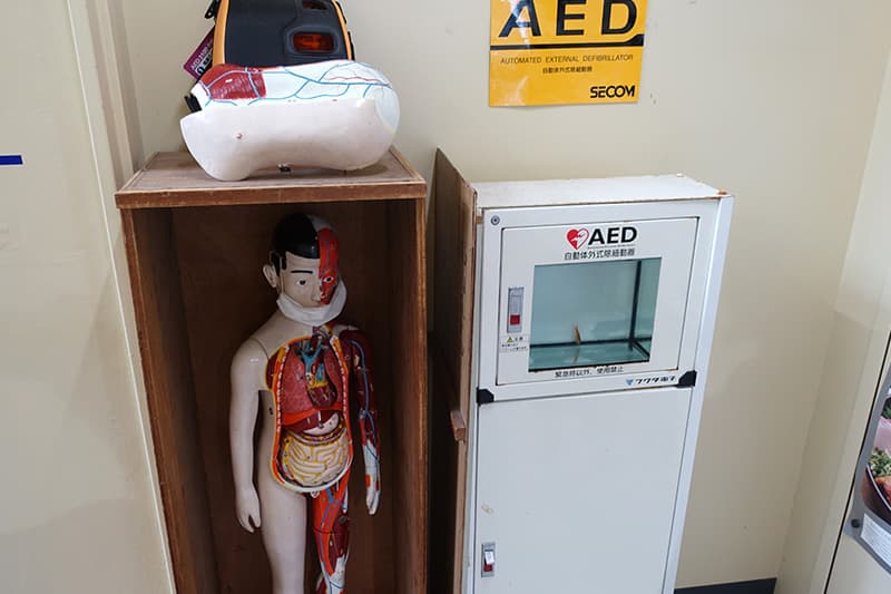 AEDの水槽