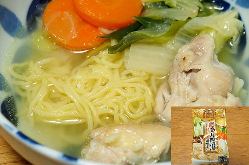 モランボン コク旨スープがからむ 魅惑の丸鶏清湯鍋用スープ