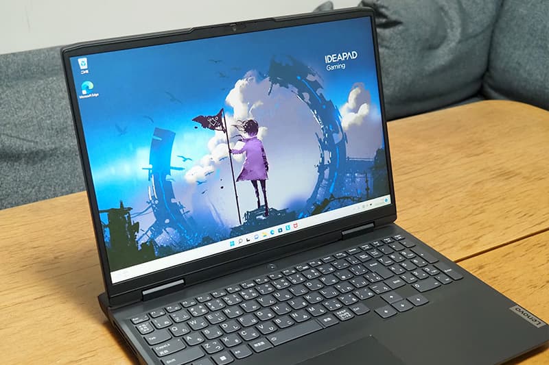 売れ筋がひ！ AMD)の実機レビュー ゲーミングノートパソコン IdeaPad