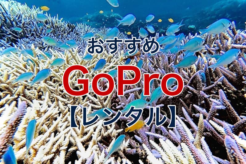 おすすめ GoPro レンタル