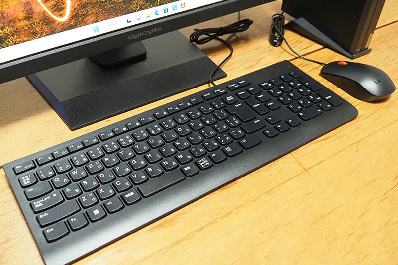 レノボのマウスとキーボード
