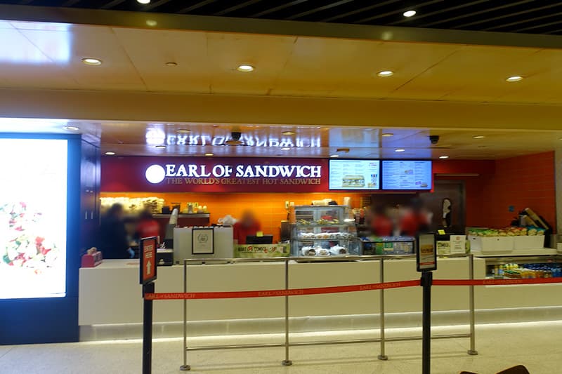 Earl of Sandwich LOS ANGELES INTERNATIONAL AIRPORT