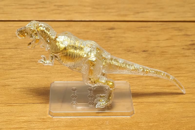 プラノサウルス ティラノサウルス ゴールドメッキverの羽毛タイプ