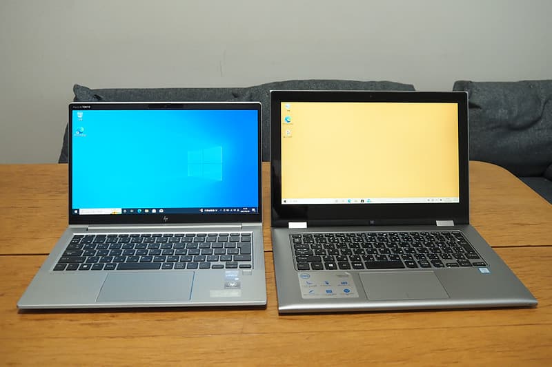 HP EliteBook 630 G9と13.3型のノートパソコンを比較
