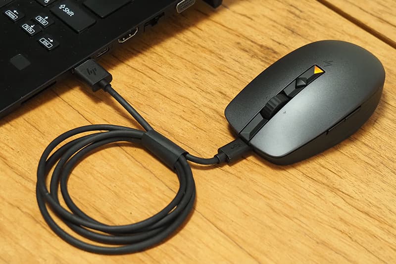 HP 715ワイヤレスマウスの充電