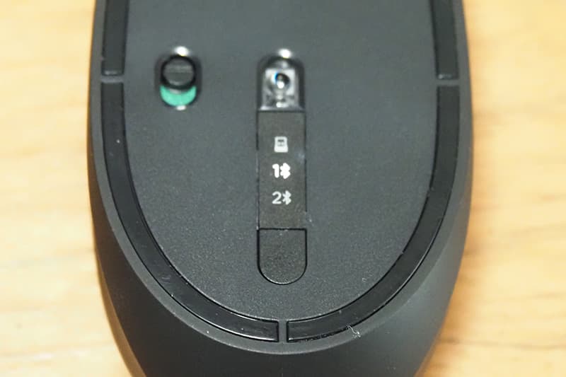 HP 715ワイヤレスマウスの接続切り替え方法
