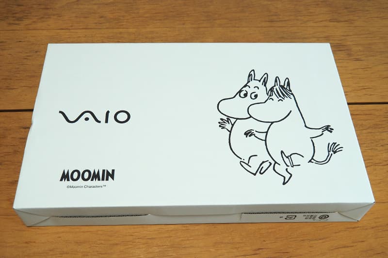 VAIO F16 ムーミンモデルのオリジナル梱包箱