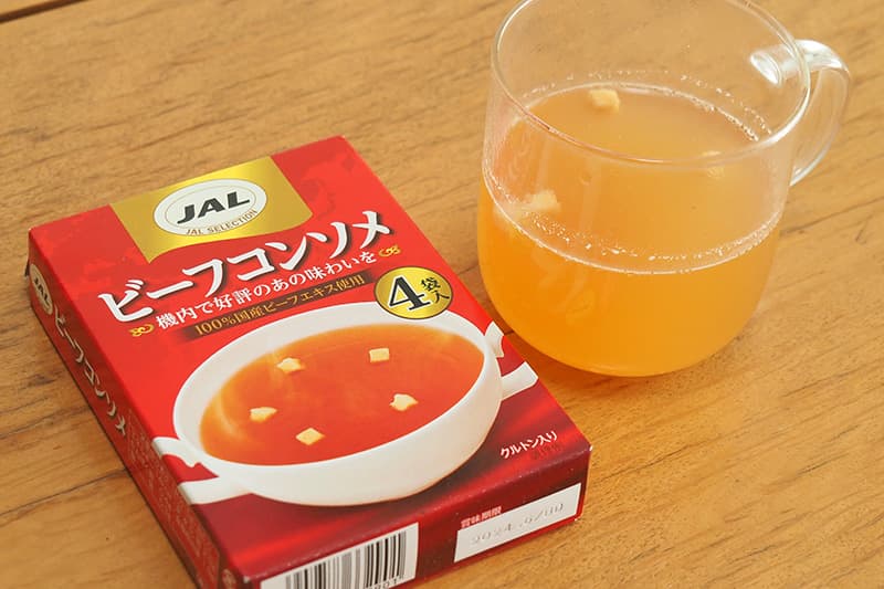 明治 JALスープ ビーフコンソメ