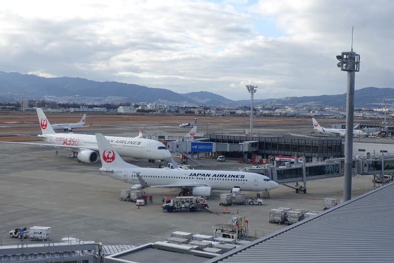 大阪国際空港の展望デッキ