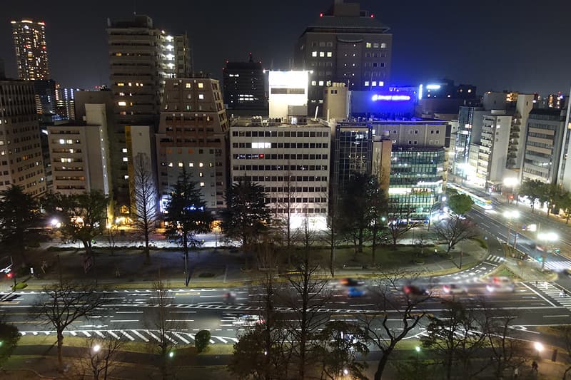 ANAクラウンプラザホテル広島からの夜景