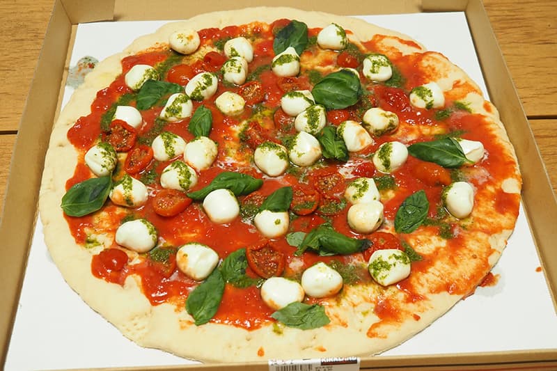 コストコのマルゲリータピザのサイズ