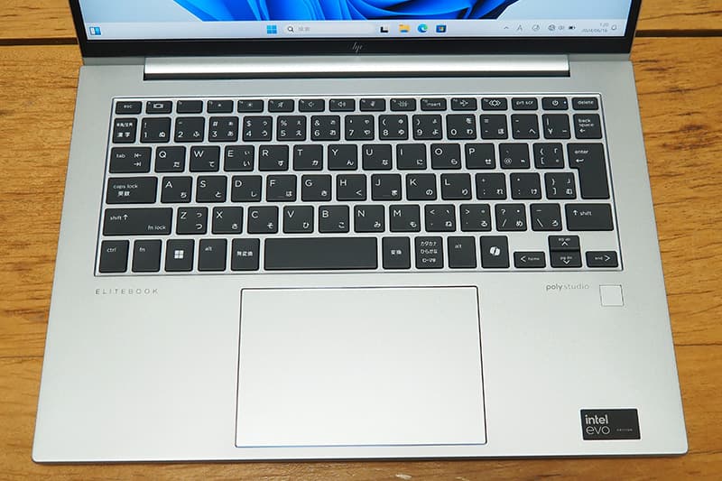 HP EliteBook 840 G11のキーボード