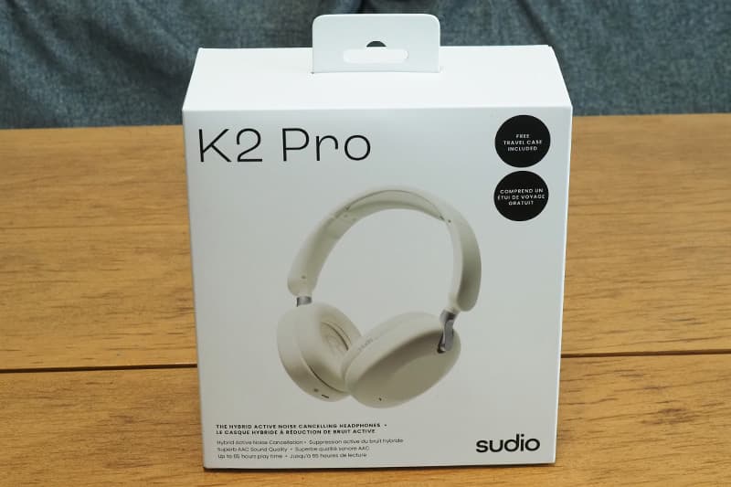 Sudio K2 Proのパッケージ