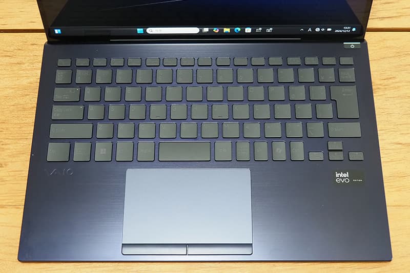 VAIO SX14-Rのキーボード