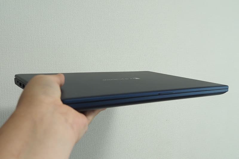 dynabook XP/ZYの重さ