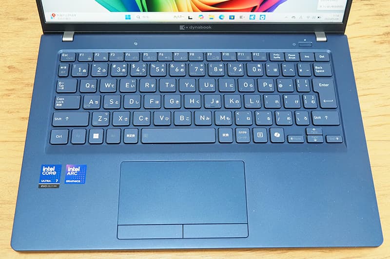 dynabook XP/ZYのキーボード