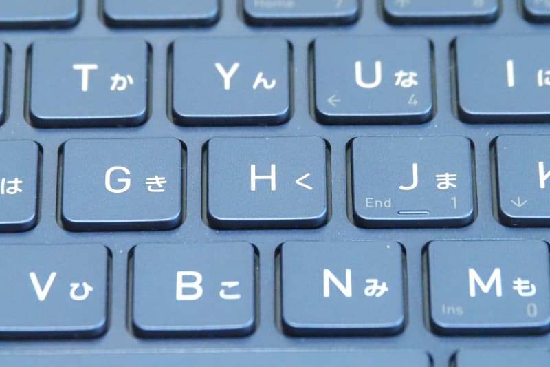 dynabook XP/ZYのキーストローク