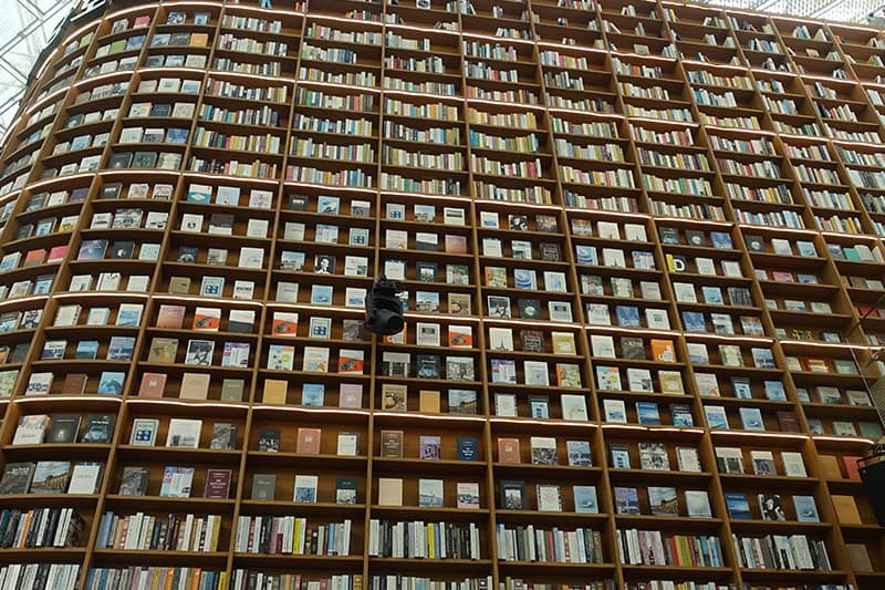 ピョルマダン図書館の本