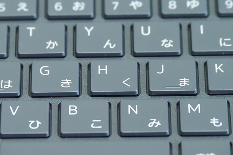 Dell Pro 14 PC14250のキーストローク
