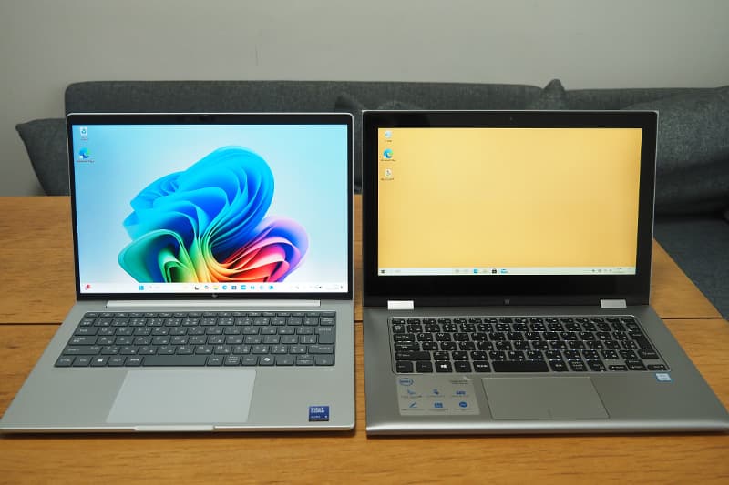 HP EliteBook 8 G1i 14と13.3インチのノートパソコンの比較