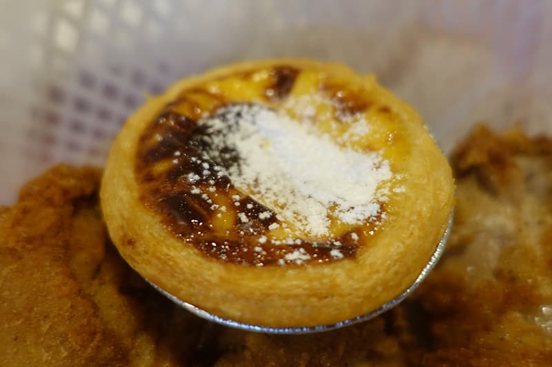香港のケンタッキーフライドチキンのエッグタルト