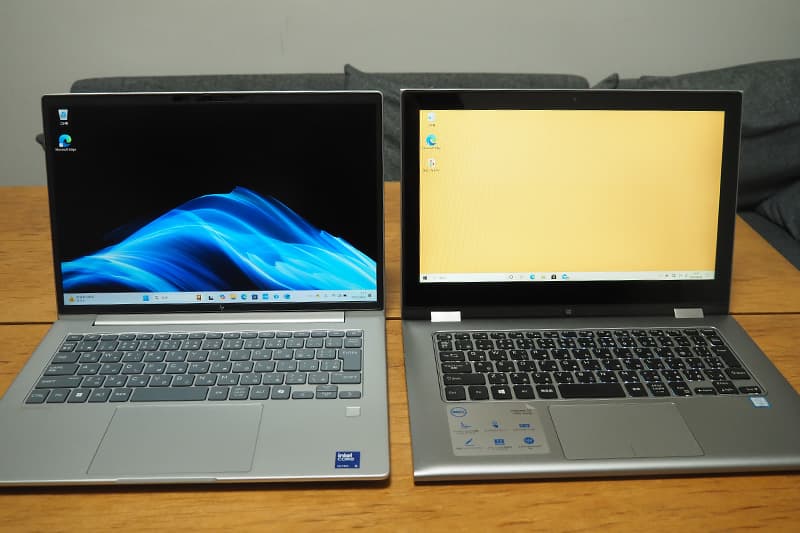 HP EliteBook 6 G1i 14と13.3インチのノートパソコンの比較