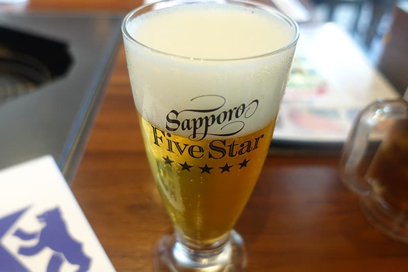 サッポロビール園限定生ビール サッポロファイブスター