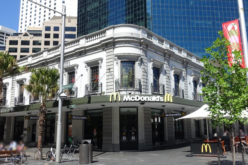 シドニーのマクドナルド店舗